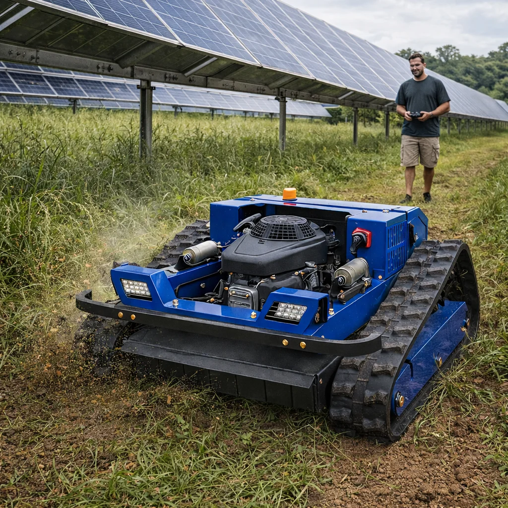 

Customized CE EPA Certified Wholesale Lawn Mower - Professional Grade Remote Control Crawler Model for Agricultural Use