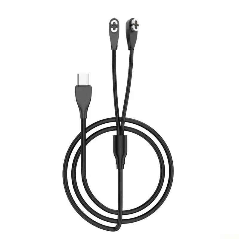 B03F High Efficient Charging Cord for Bone Conductions Bluetooth-compatible Headphone Fast Power Supply Cord