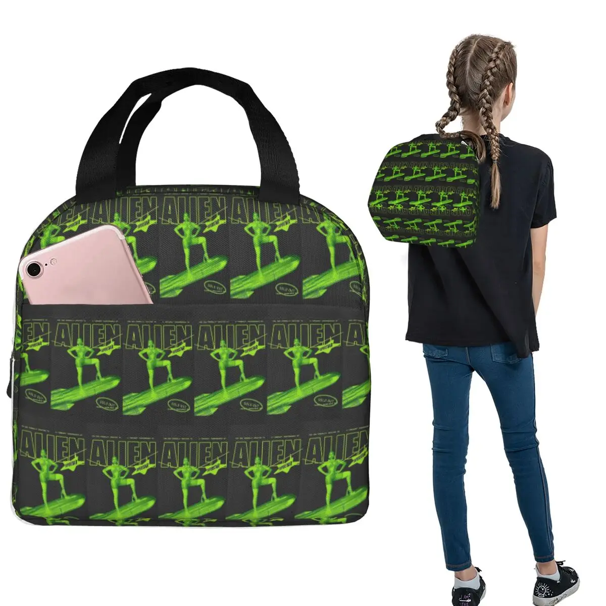 

Beyonce Insulated Lunch Bag for Women Children Leakproof Food Boxes Thermal Lunch Box Tote