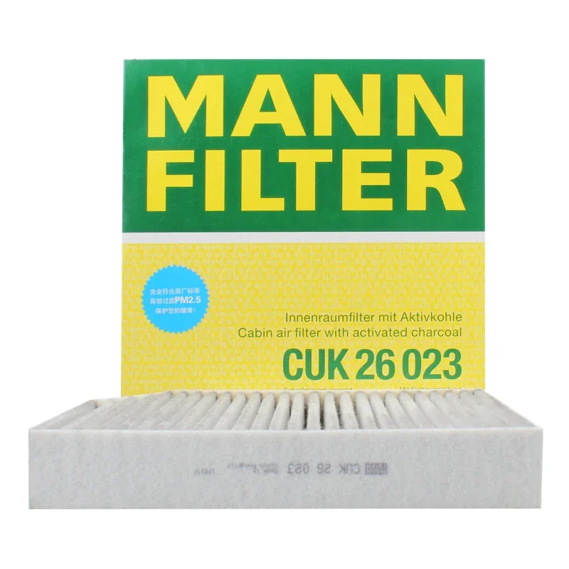 MANN FILTER CUK26030/CUK26023 Cabin Filter For MERCEDES-BENZ AMG GT C-Class E Cabrio G-Klasse GLC Coupé 2058350047A A2058350147