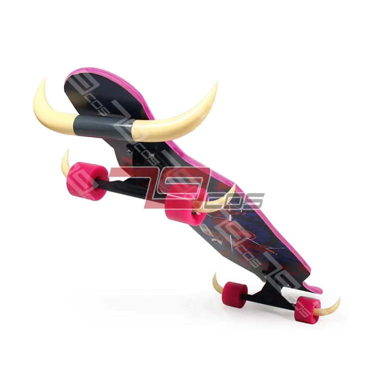 

Anime SK8 The Infinity Shindo Ainosuke Adam Horn Skateboard Cosplay Replica Prop Decoration Restore Character Accessories