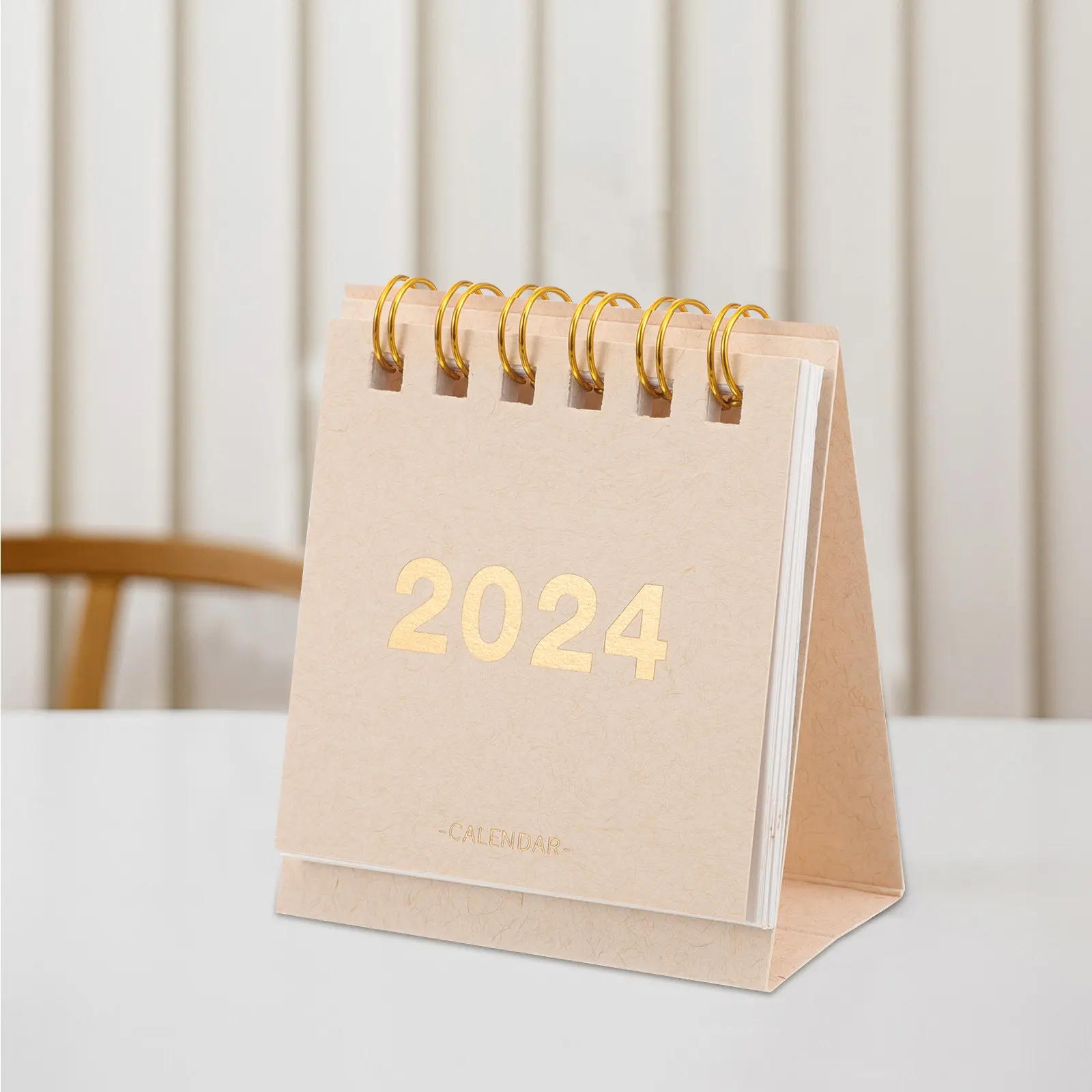 

Small Desk Calendar 2023 Fresh Minimalist Design Exquisite Craftsmanship Inner Pages Tabletop Decor Student Gift Office