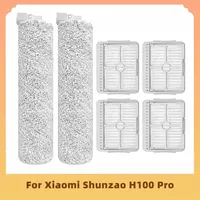 Spare Parts For Xiaomi Shunzao H100 Pro Wet Dry Vacuum Cleaner Accessories Soft Fluffy Roller Brush Hepa Filter