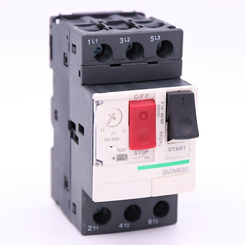 GV2ME32 3P 24-32A Thermal magnetic Screw clamp terminals Motor circuit breaker