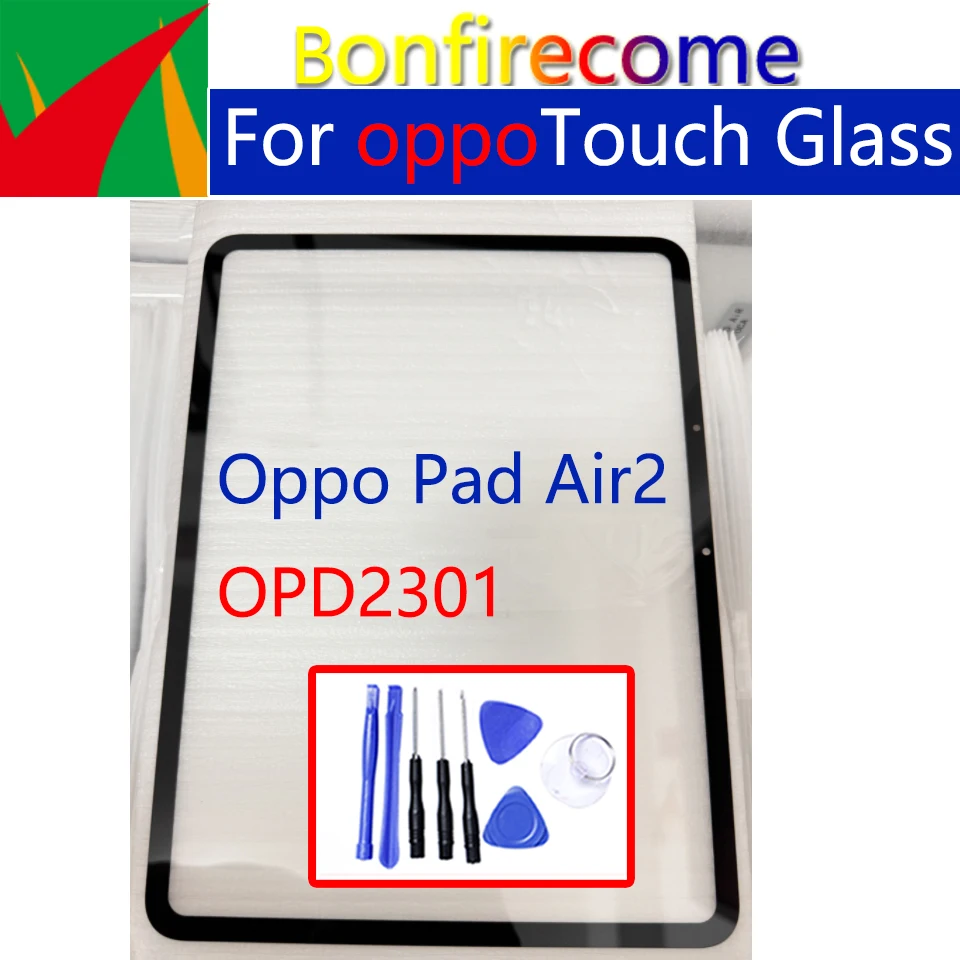

For OPPO PAD AIR2 OPD2301 Touch Screen Panel Tablet Front Outer LCD Glass Lens Replacement With OCA