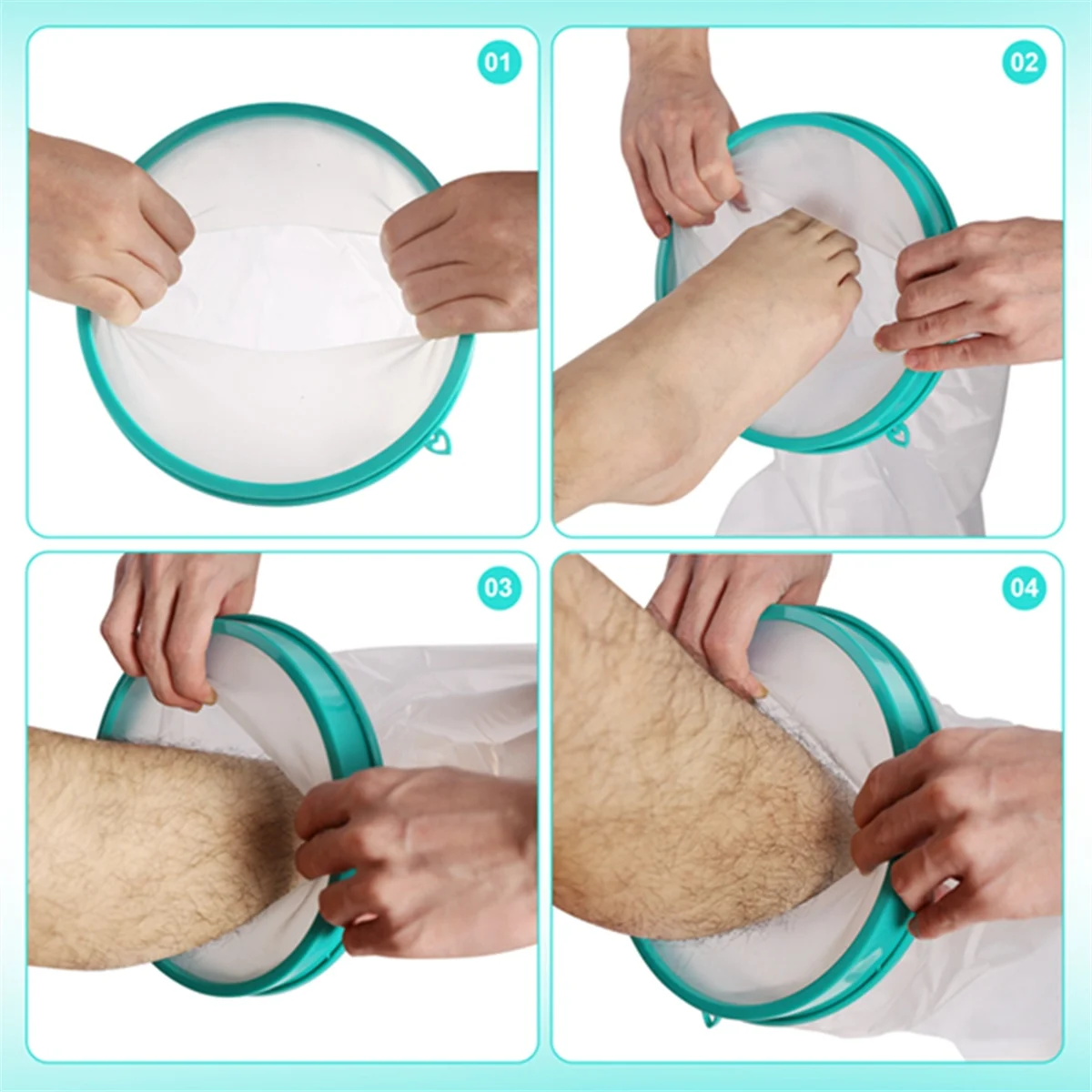 Hot Waterproof Cast Cover Arm, Arm Cast Cover for Shower, Waterproof Hand Protector for Showering, Wrist, Elbow