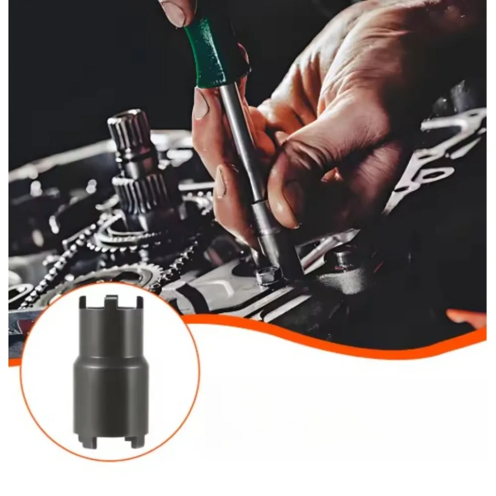 1PCS Motorcycle nut disassembly tool, dual clutch lock nut wrench, repair tool