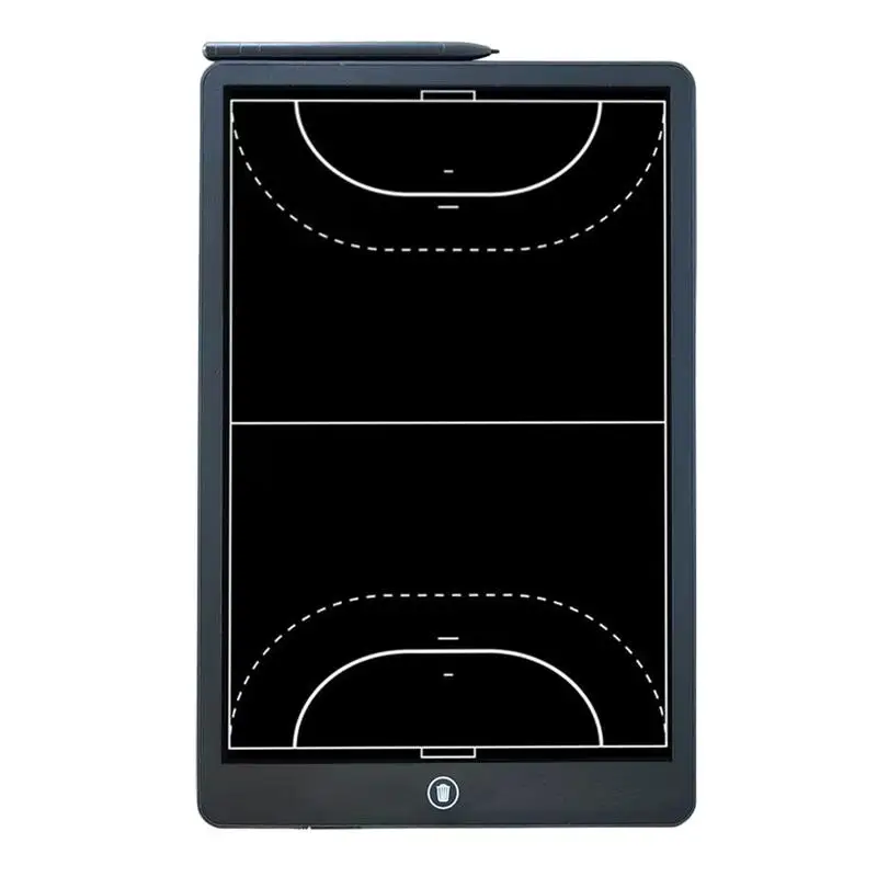 LCD Drawing Board Soccer Tactics Board Basketball Coaching Board 16 Inches Strategy LCD Writing Tablet Soccer Coaches Clipboard