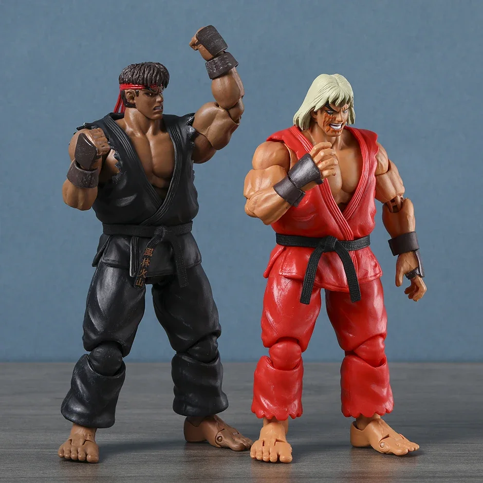 مقتنيات العاصفة The Final Challengers Violent Ken Evil Ryu PVC مجموعة شخصيات الحركة لعبة مجسمة هدية دمية