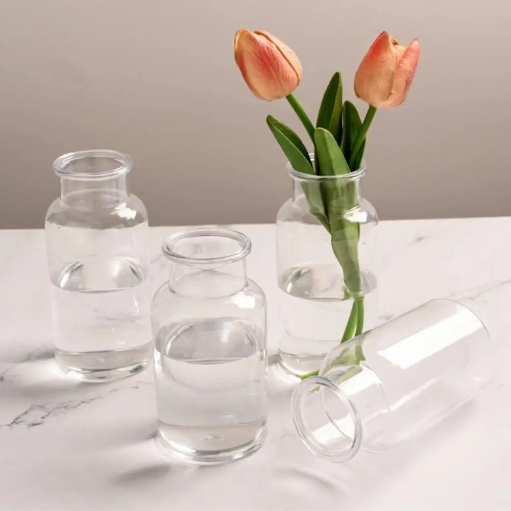 Small Vases for Flowers, Mini Clear Glass Bud Vases, Mini Flower Vase for Wedding Table Centerpiece Home Decor, Housewarming 97
