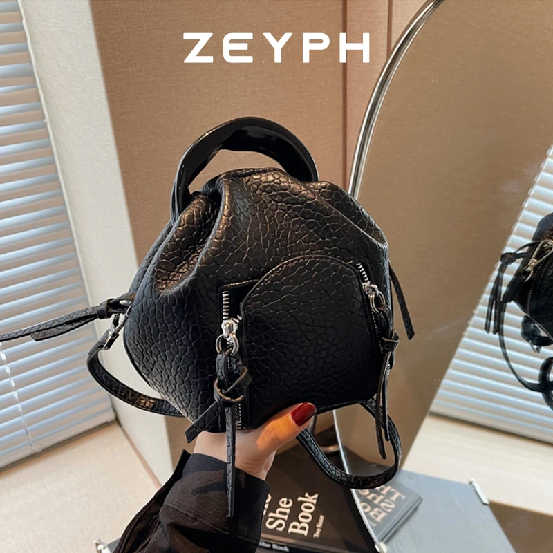 

Zeyph Designer Side Pockets Women s Four Seasons Shoulder Bags Crossbody Bags Medium Solid Colour Small Square Bags