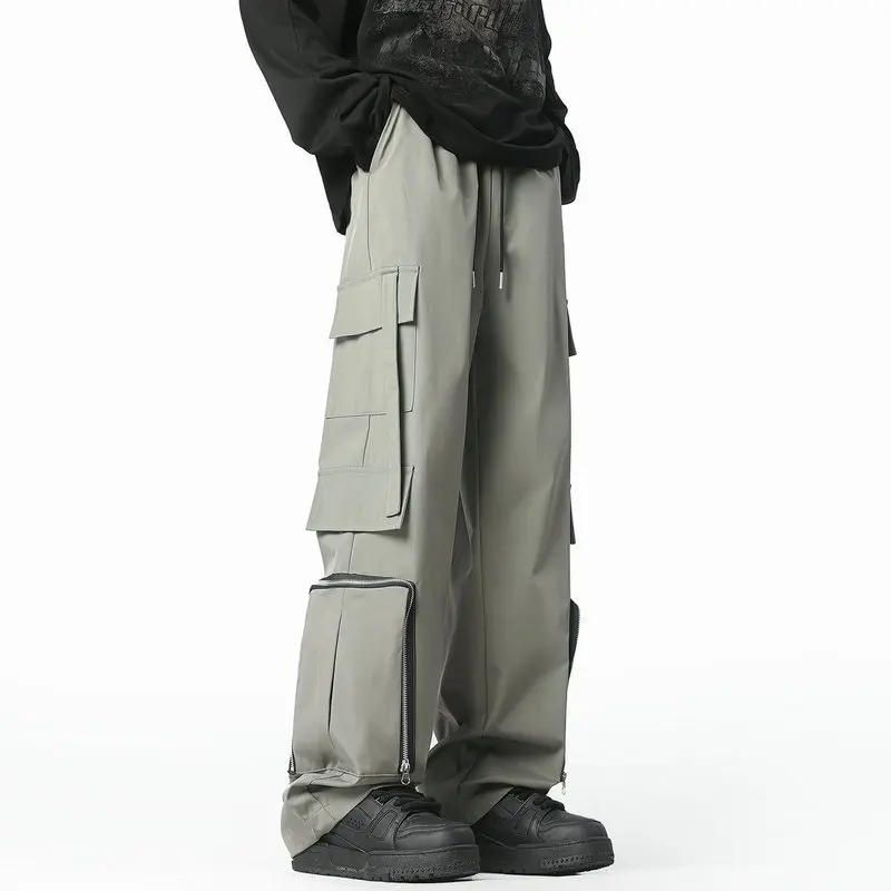 

Fashion Men Cargo Pants Loose Joggers Sweatpants Men Harem Pants Hip Hop Casual Pants Brand Oversize Trousers Male Streetwear