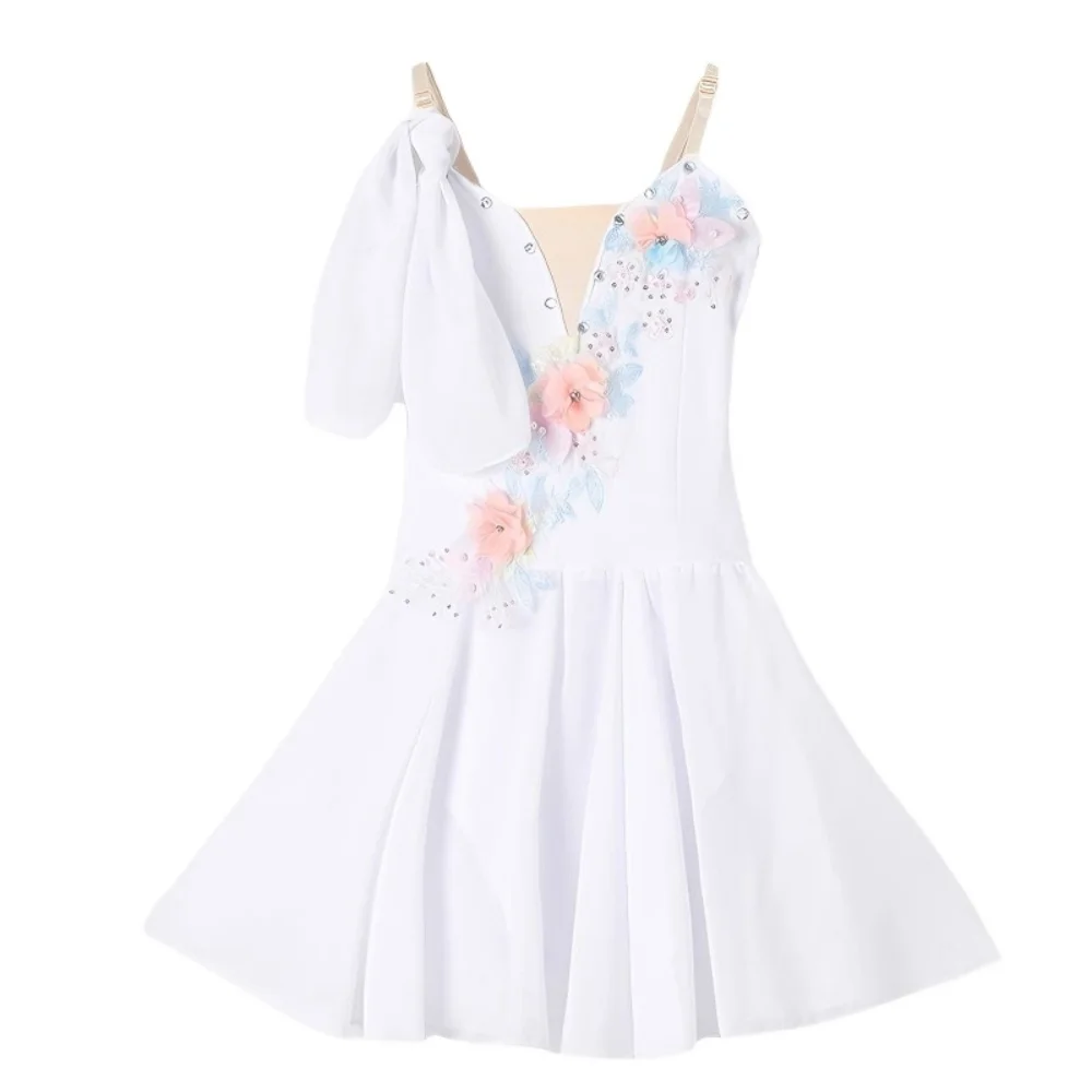 2026 New Children's Performance Clothes Ballet Skirt Practicing Clothes Fluffy Skirt Girls' Performance Clothes Princess Skirt
