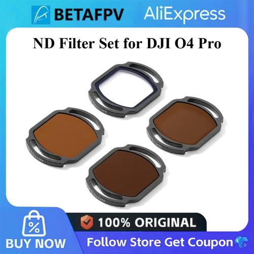 BETAFPV Filtro UV Filtro ND8 Filtro ND16 Filtro ND32 Juego de filtros ND para cámara DJI O4 Pro