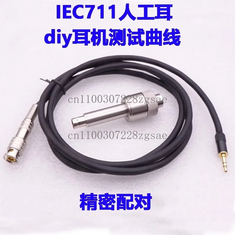

Make earphones to test DIY earphones frequency response tester IEC711 artificial ear curve test pairing