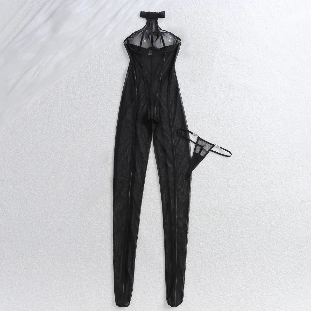 

Women Sexy Erotic Set Thin See Through Perspective Lingerie Romper Pornos Suit Underwear Party Club Sexy Costumes
