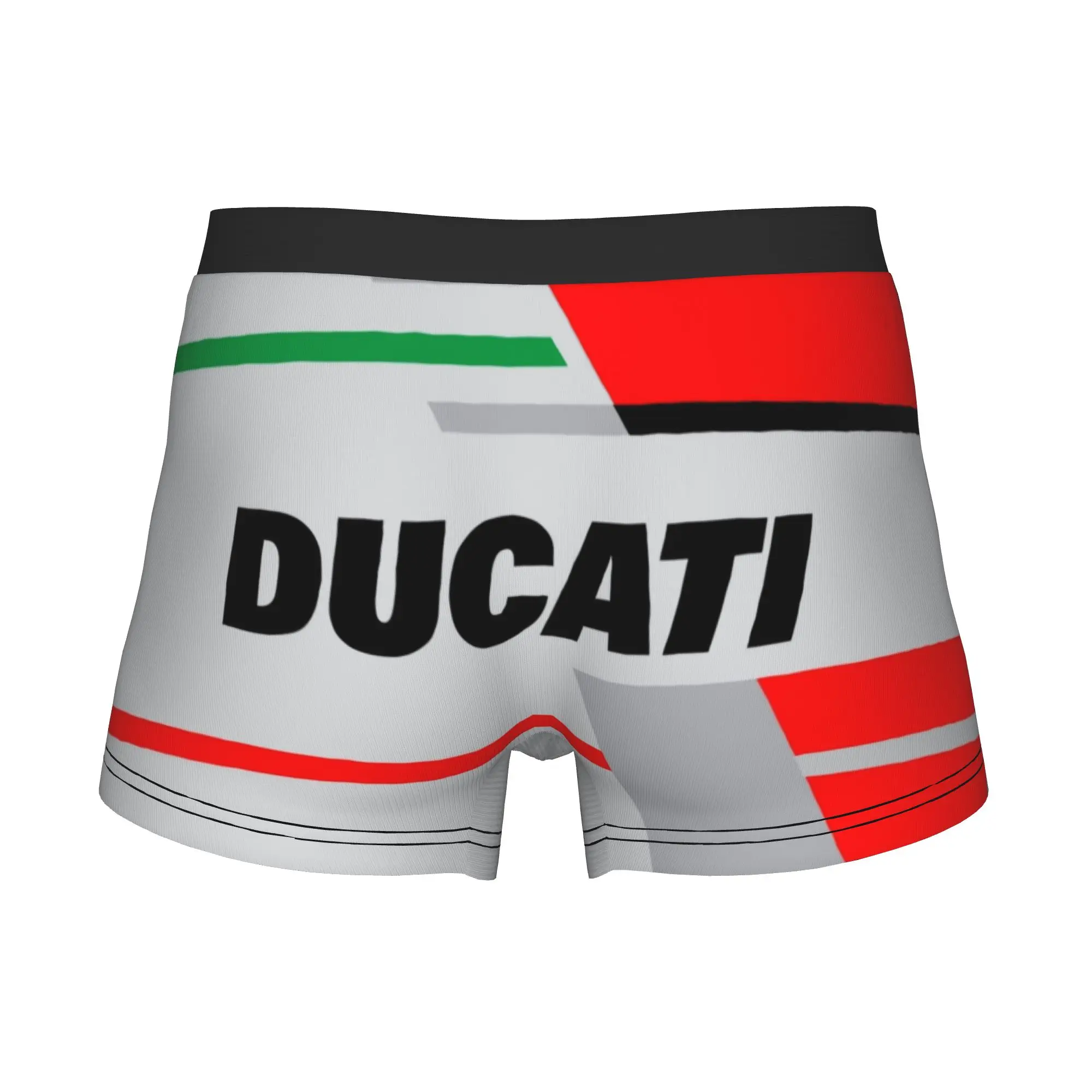 Ducatis Motorcycle Boxer Shorts For Homme 3D Print Racing Sprot  Underwear Panties Briefs Breathable Underpants