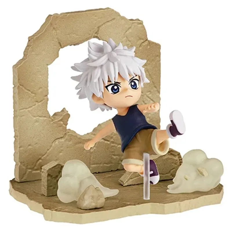 6cm Ornaments Gift Toys Anime Hunter X Hunter Desktop Collection Shizuku Nobunaga Feitan Chrollo Killua Gon Kids Collectible Toy