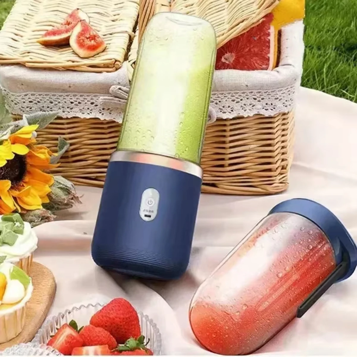 

handheld blender bottle 6 blades Multifunction juice blender Fresh juice Smoothie Ice CrushCup Food pro juicer machine