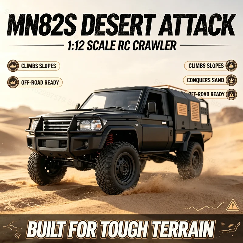 Outdoor Adventure Hobbies - RC Crawler Auto MN82S 1:12 Schaal