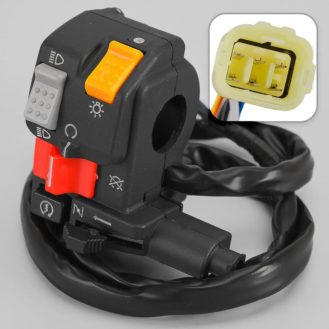 

35020-HM7-A00 Left Handlebar Headlight Start Stop Switch Assembly Fit for Honda Foreman 400 450 TRX 400 450