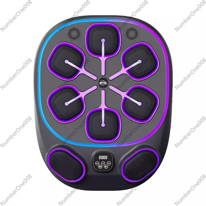 Smart Bluetooth Music Boxing Machine, Home Electronic Training Equipment,Adult Punching Target Wall Mount Reaction Speed Trainer