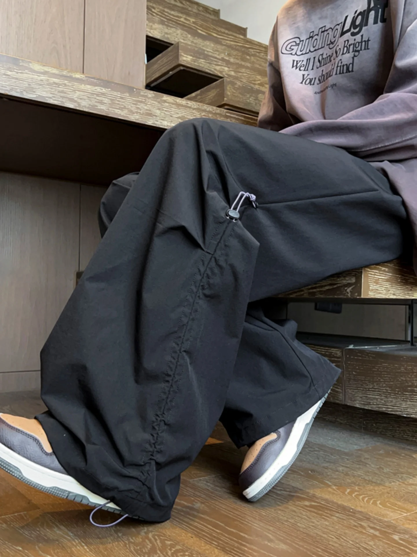 

Американские функциональные мужские брюки-карго для десантников, весенняя новинка, свободные, широкие, прямого кроя, мягкие, рабочие брюки