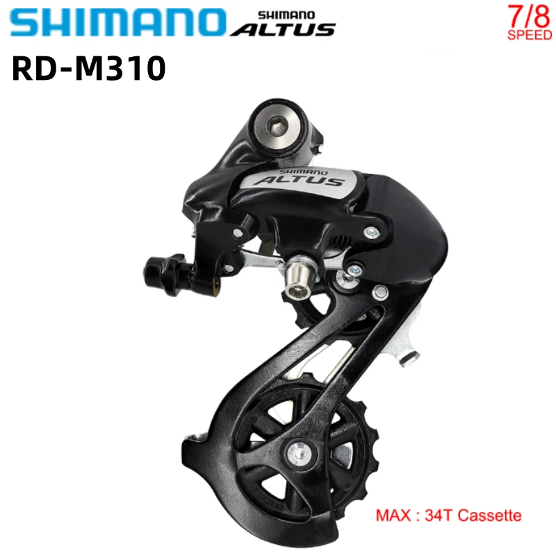 

SHIMANO ALTUS RD-M310 7/8 Speed 3x7s 3x8s Mountain Bicycle Bike Riding Cycling MTB Rear Derailleur