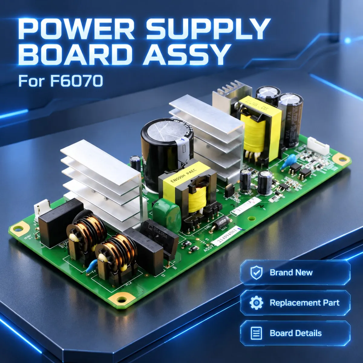 100% Original and brand new board assy for EPSON SureColor F6070 power suppy board, part number 214594501