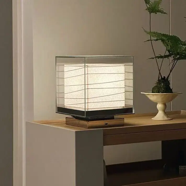 Paper Lamp: Italian Ambience with High-end Japanese Style Desktop Lamp