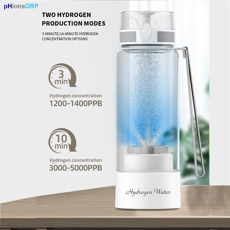 SPE/PEM Hydrogen-Rich Water Maker Generator Korea gary brecka H2 Cup Molecular Hydrogen Water Bottle with SPE PEM dual chamber