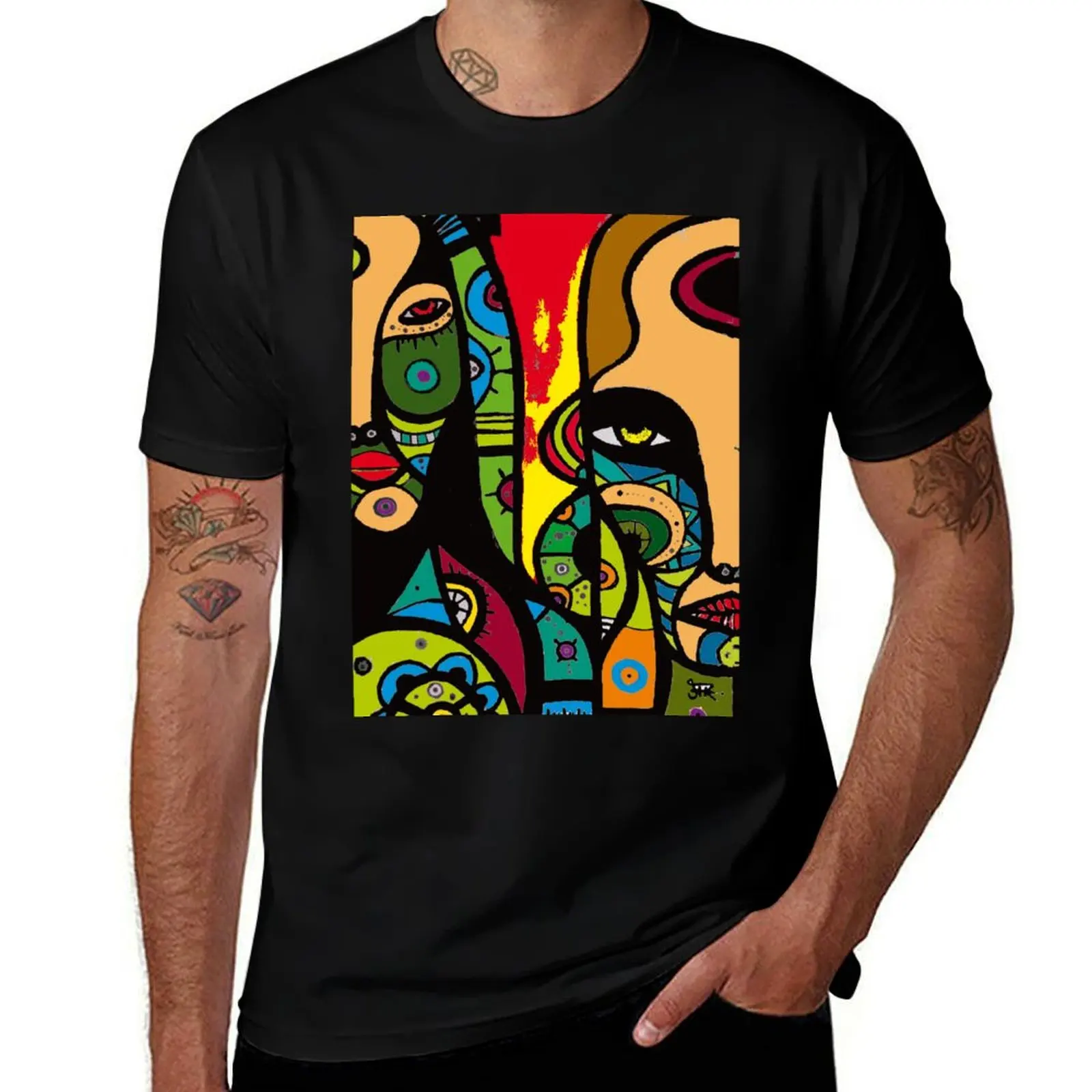 

Two Faces Red Fire T-Shirt essential t shirt blue archive fashion shirts mens white t shirts