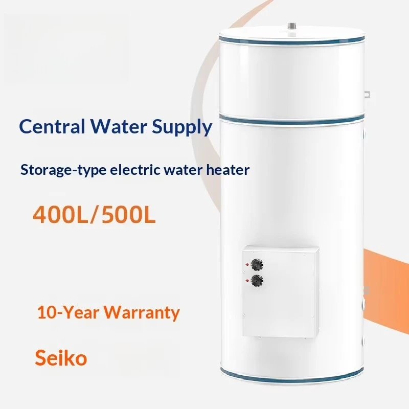 500L 36kW Large-Capacity Vertical Electric Water Heater Home Commercial Use Hotels Industry Dormitories Central Floor-Mounted