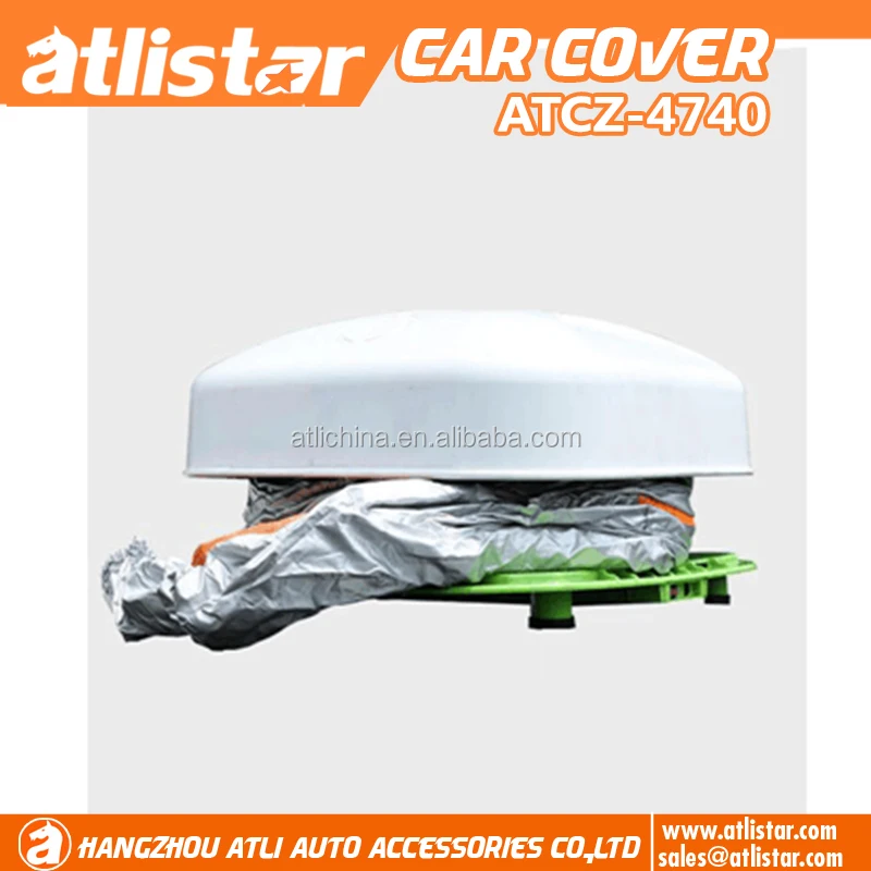 Hot Selling Polyester Automatic Car Cover Waterproof with Different Sizes