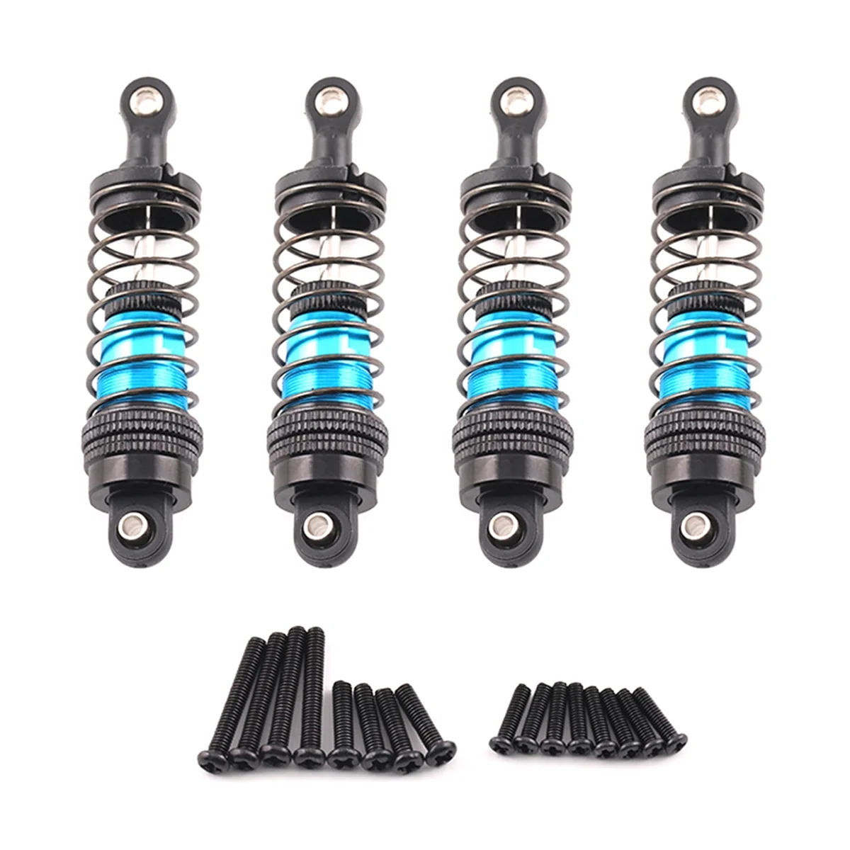 1 Set RC Car Metal Shock Absorber for SCY 1/16 MJX H16H 14301,14210 1/16 1/12 1/14 Upgrade Parts Accessories 75mm B