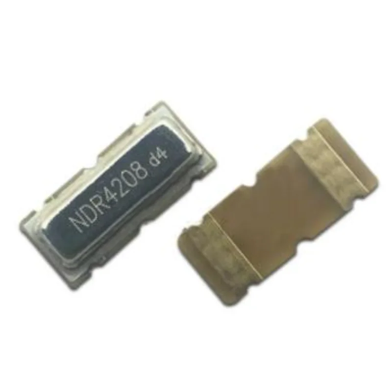 10PCS/NDR4208 SMD Ceramic Crystal Oscillator 3 * 7 2-Pin Resonator 433.92MHZ 433M Sound Meter 4108