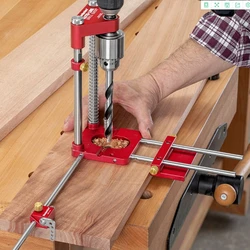 Drill Locator Hole Drill Guide Dowel Jig Woodworking Locator Tool Woodworking Template Guide Tool Locator Jig Tool