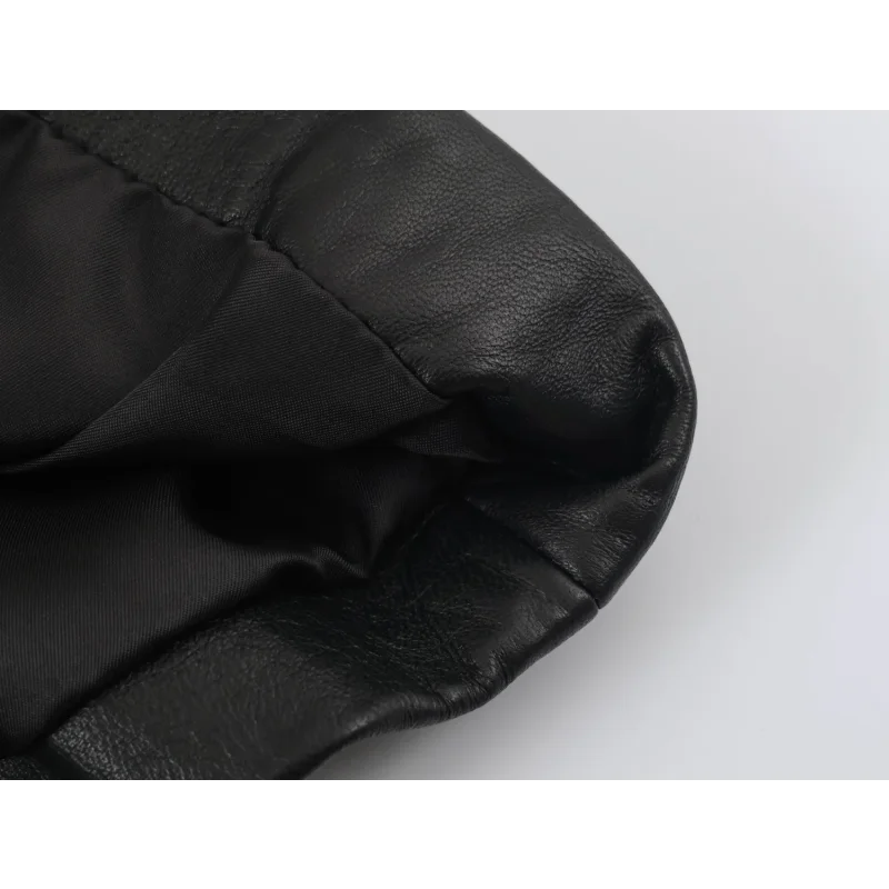 2026 Herbst Neuer Stil Streetwear Damen Kunstleder Kurze Jacke Stehkragen Langarm Froschknopf-Dekor Schmale Passform Mantel – Detail 14