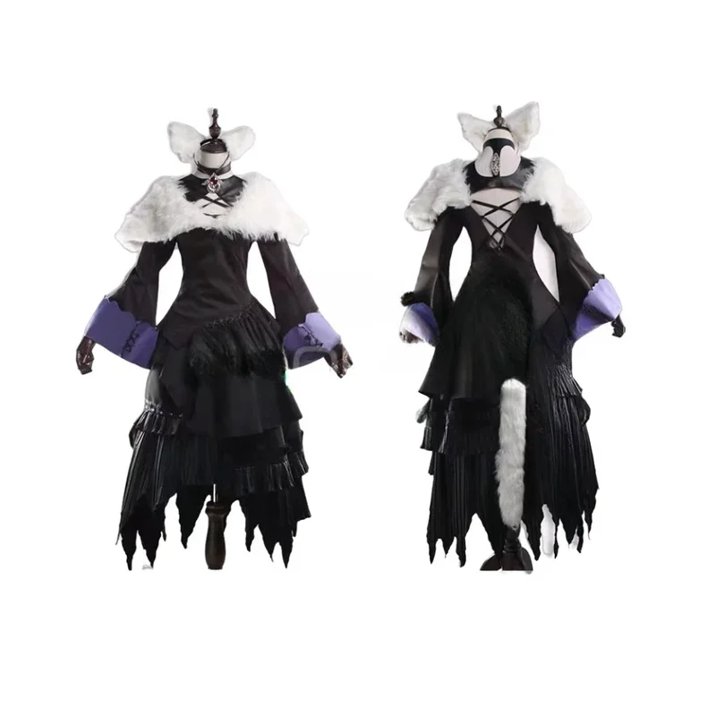 

Final Fantasy XIV FF 14 Y'shtola/Ya Shutora Cos Cosplay Costume Party Christmas Halloween Custom Made Any Size