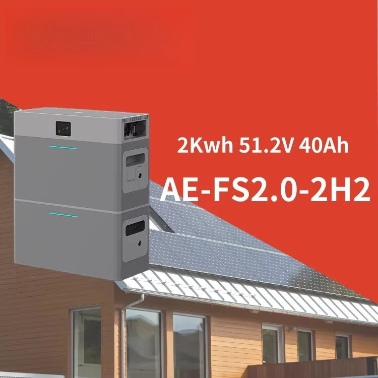 

Stock Promotion Battery ESS AE-FS2.0-2H2 LiFePO4 51.2V 40Ah 2kWh IP65 Protection All-In-One Energy Storage System