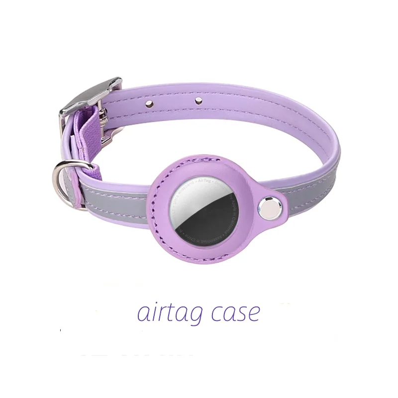 

Cat Dog Collar For Airtag Tracker Shell Protective Cover Accessories Tracking Anti-lost Artifact Reflective Gift Screwdriver