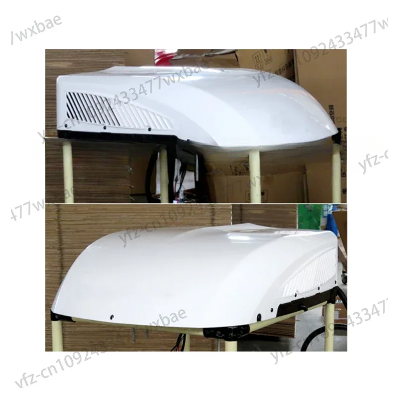 Integrated rooftop DC 12v 24v parking air conditioner mini air conditioner for truck RV camper tractor excavator