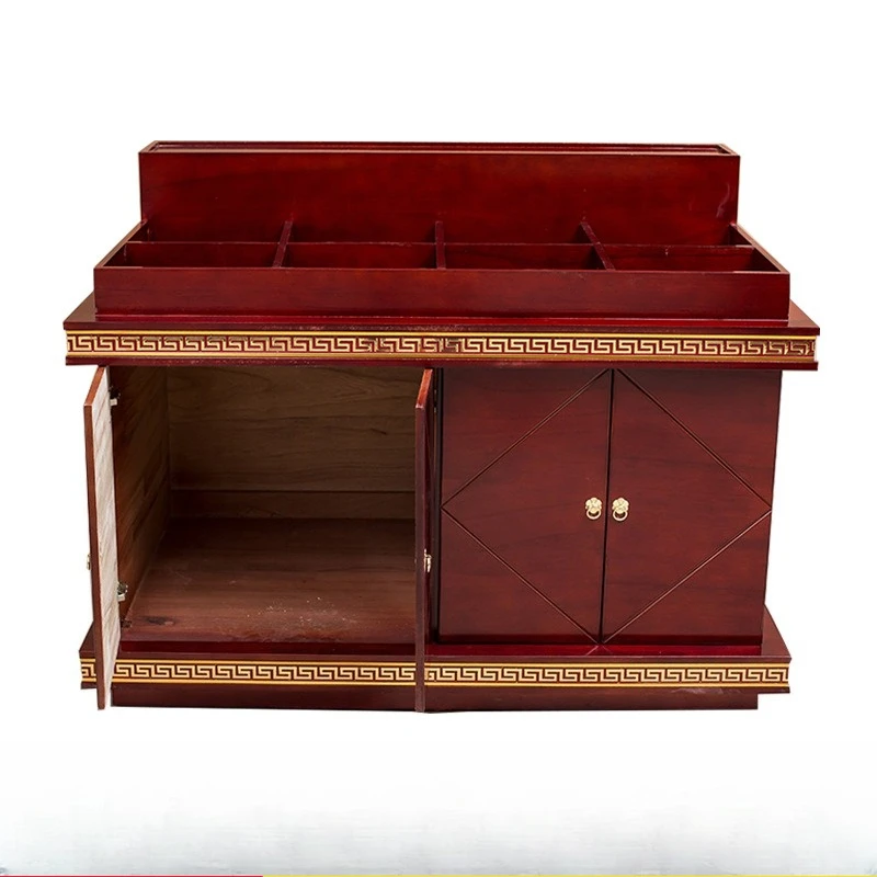 

All-wood medicine cabinet bucket Solid wood herbal cabinet clinic Traditional Chinese pharmacy