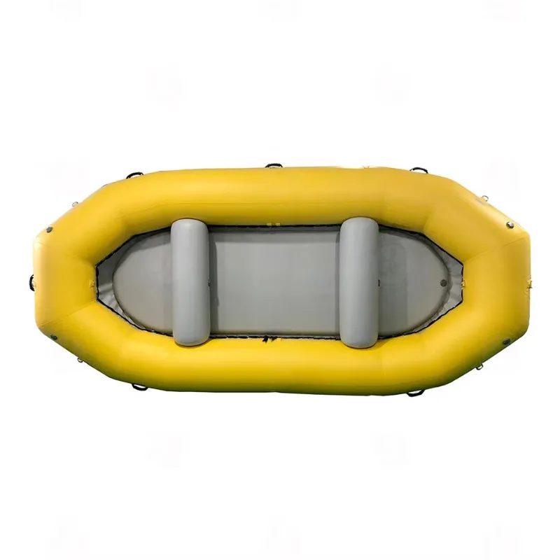Pop Design 430cm 14ft Inflatable Rubber Rafting Boat White Water Raft PVC River Raft Boat for Adventure