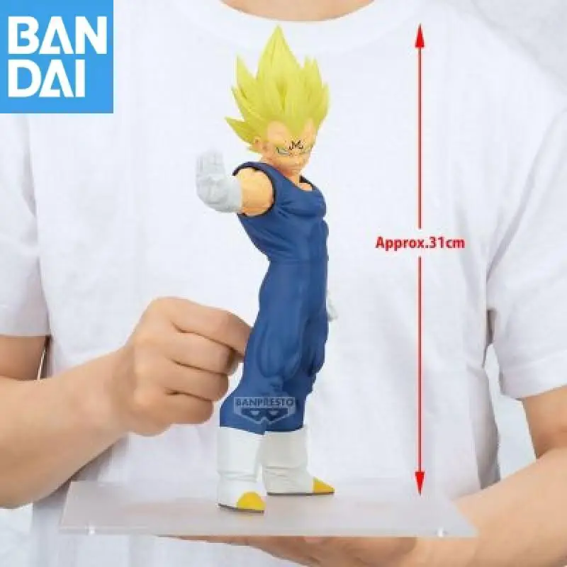 Original Bandai Namco Banpresto Dragon Ball Vegeta Iv Grandista Majin Vegeta Pvc Anime Figure Model Collector Toy Gift Ornament