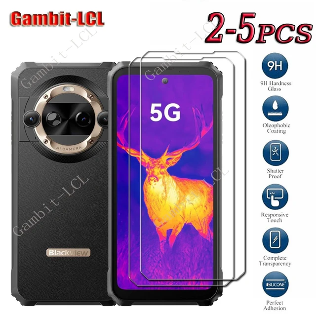 Oryginalne szkło hartowane 9H HD do Blackview BL9000 Pro 6.78 "BL9000Pro BL8000 folia zabezpieczająca ekran