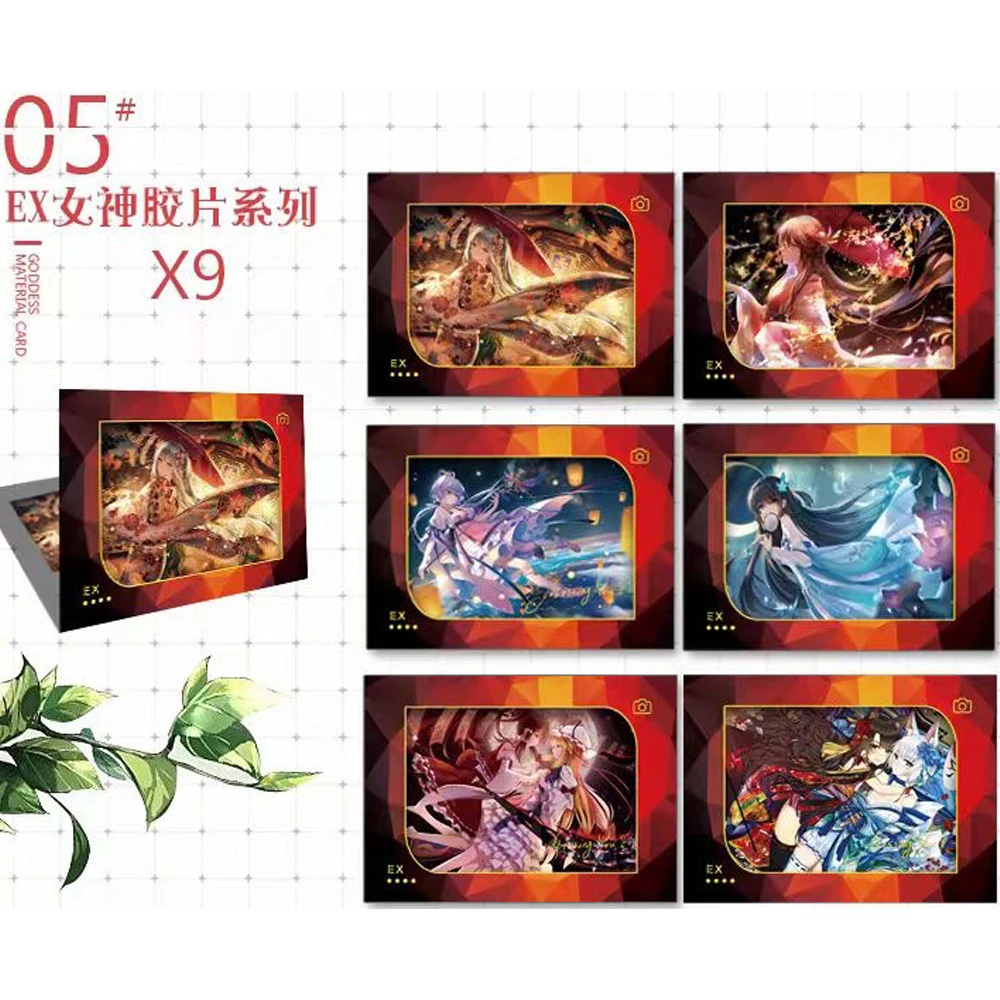 Wholesale New Goddess Story Collection Cards Charming Heavenly Kingdom Anime Playing Sexy Cards Table Family Toys Kids For Gift