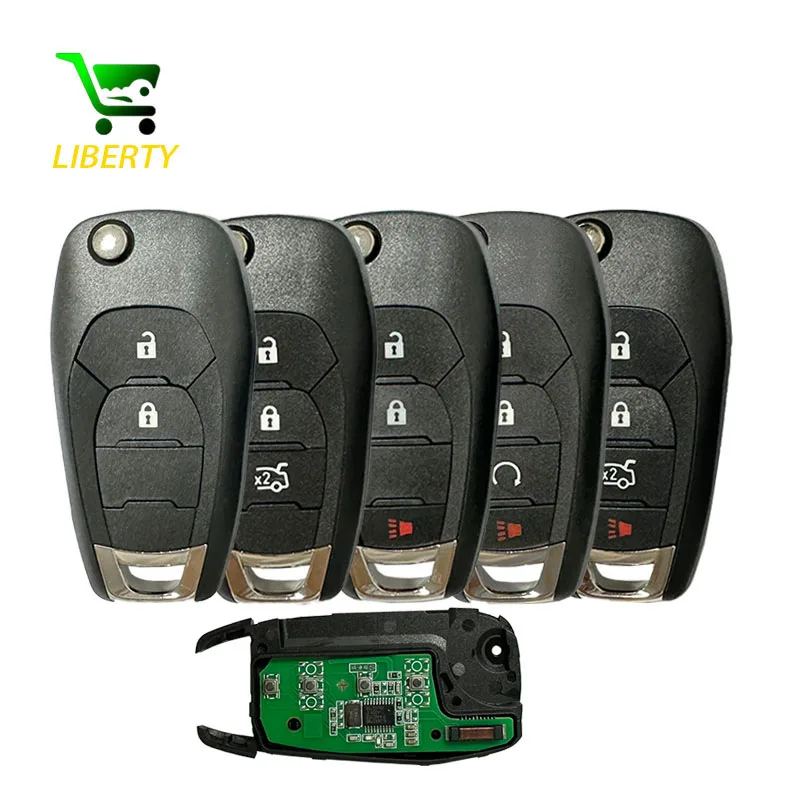 Liberty Remote Car Key ID46 Chip LXP-T003 315MHZ LXP-T004 433MHZ For Chevrolet Colorado Cruze Trailblazer Onix Tracker Onix