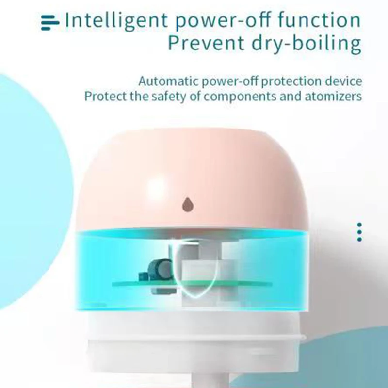 Xiaomi youtin nawilżacz Mini dyfuzory aromaterapeutyczne ultradźwiękowy dyfuzor zapachowy Atomizer USB olejki oczyszczają powietrze do domu