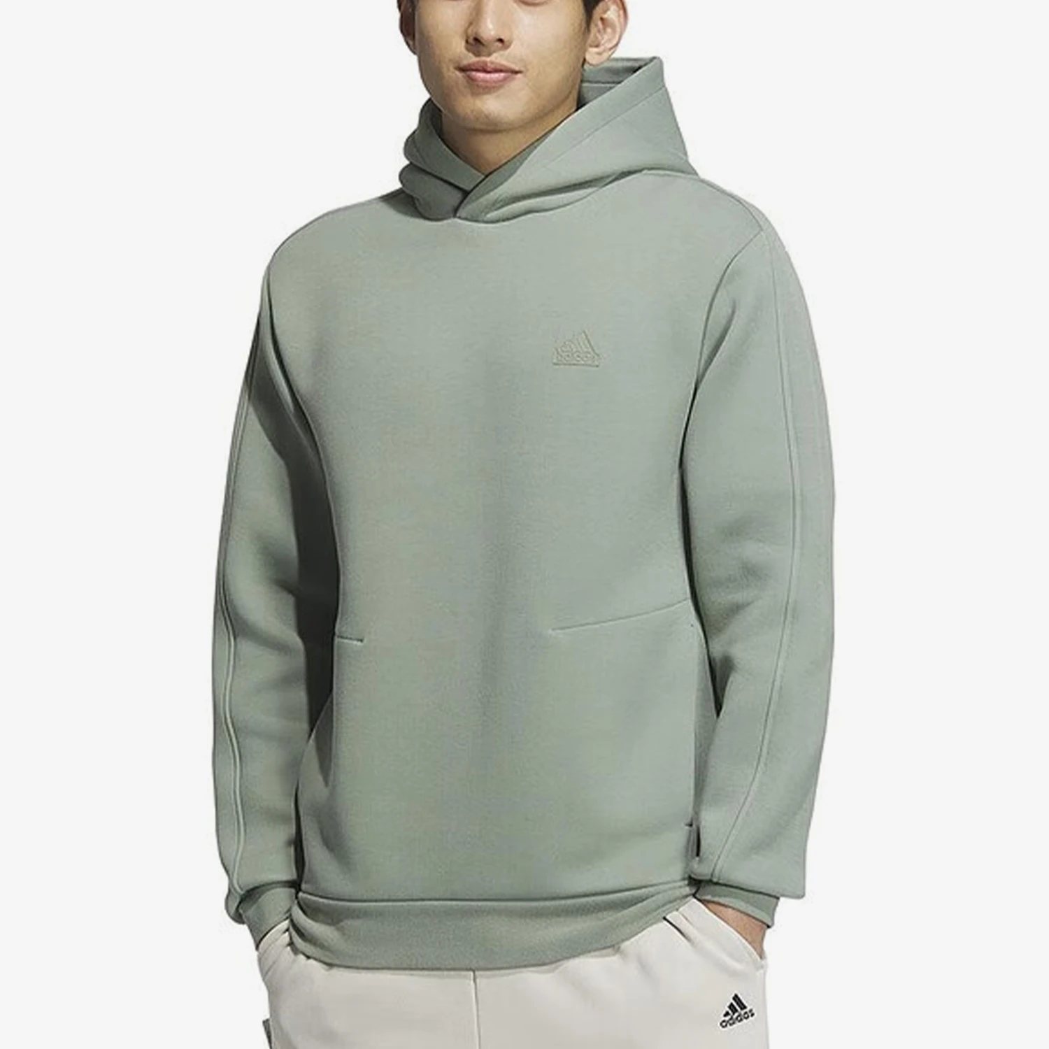 

Adidas genuine 2024 men's sports and leisure knitted hooded sweatshirt JE8627